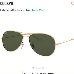 ray ban cockpit sunglasses